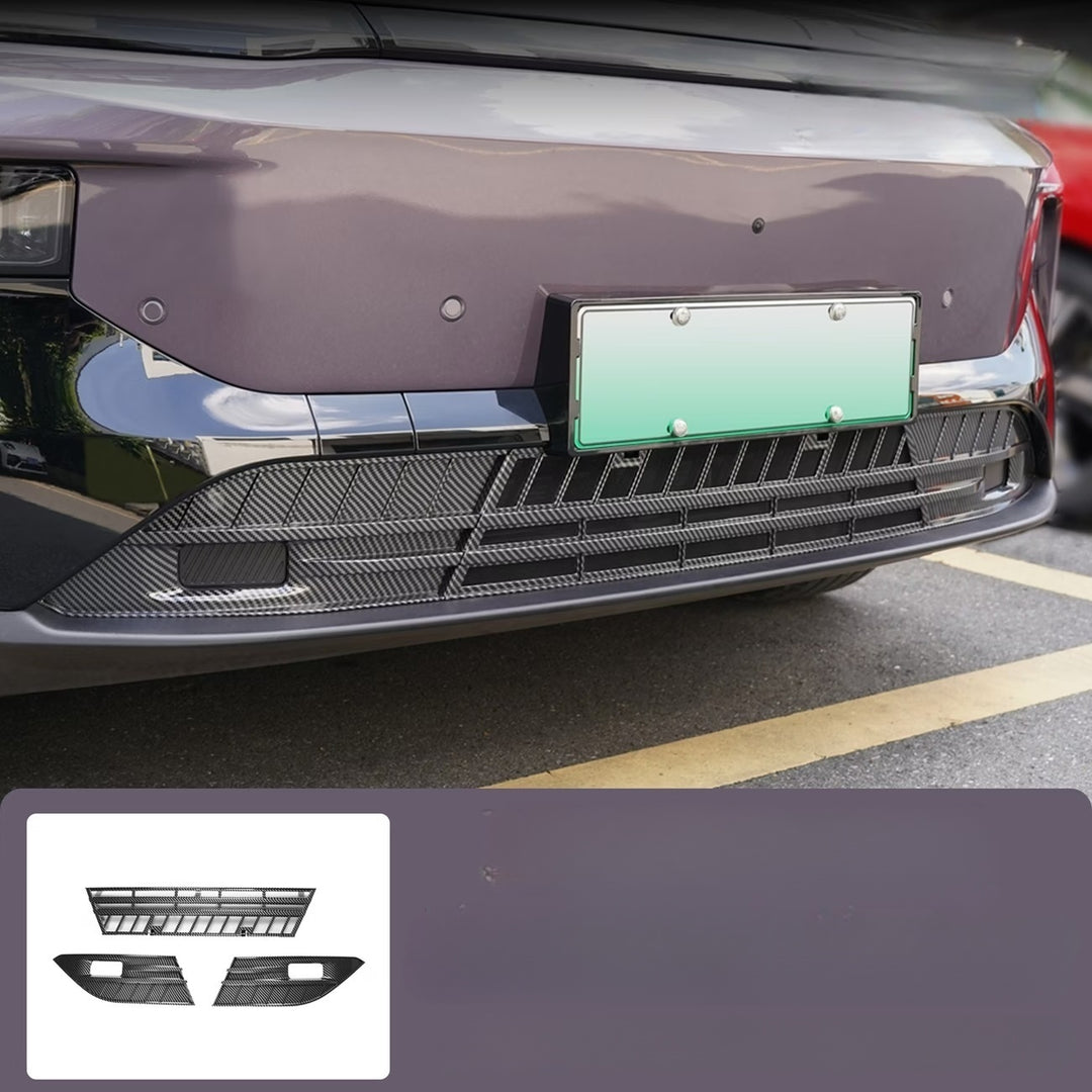 Calandre grillagée de protection anti-insectes de pare-chocs inférieur pour Leapmotor B10 | Grille anti-insectes divisée en 3 pièces, installation par clip
