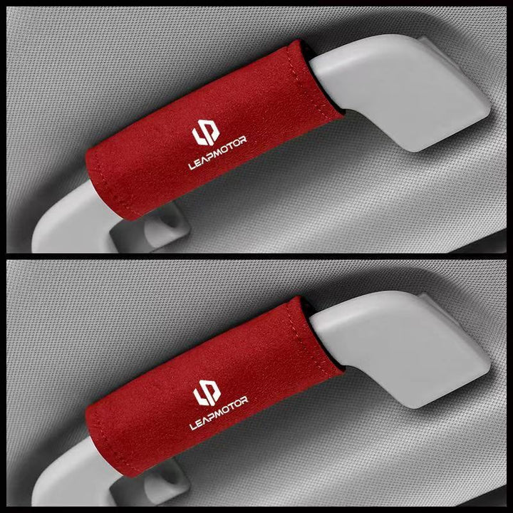 Suede Car Roof Grab Handle Cover for Leapmotor